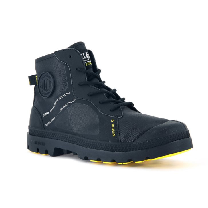 Dámské Boty Palladium Pampa Lite+ RC WP+ 2 Černé | CZ TKO-02E